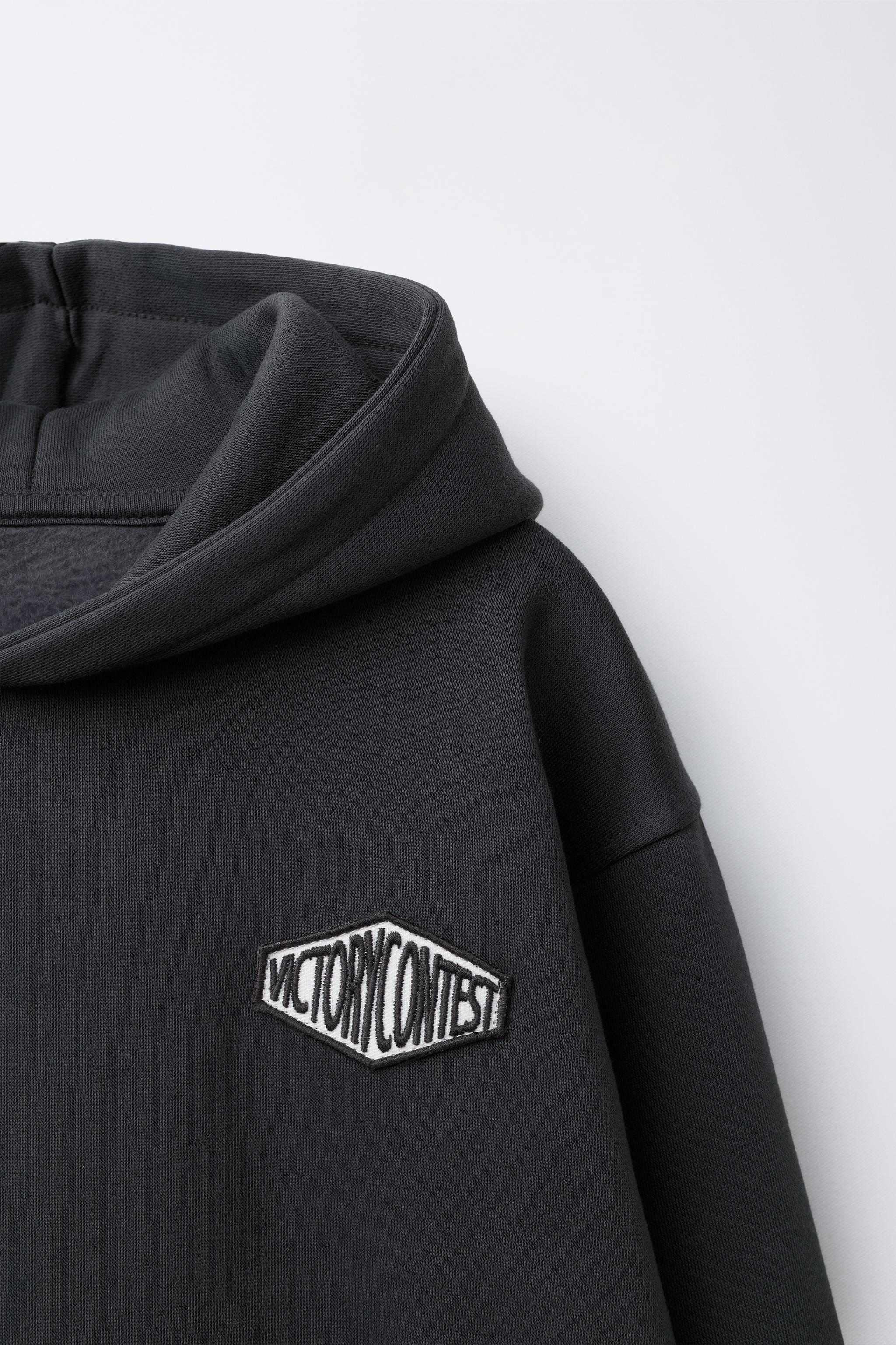 HOODIE AND JOGGER PANTS WITH PATCH SET